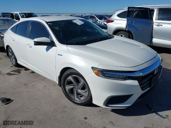 2019 Honda Insight EX with VIN 19XZE4F51KE033845, listed as a IAAI auction lot 41160819 with 88,954 mi miles. Bid and sale history available at carsss.com. Image 1.