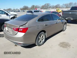 2022 Chevrolet Malibu LS with VIN 1G1ZB5ST1NF190538, listed as a IAAI auction lot 41760594 with 37,027 mi miles and . Bid and sale history available at DreamBid. Image 4.