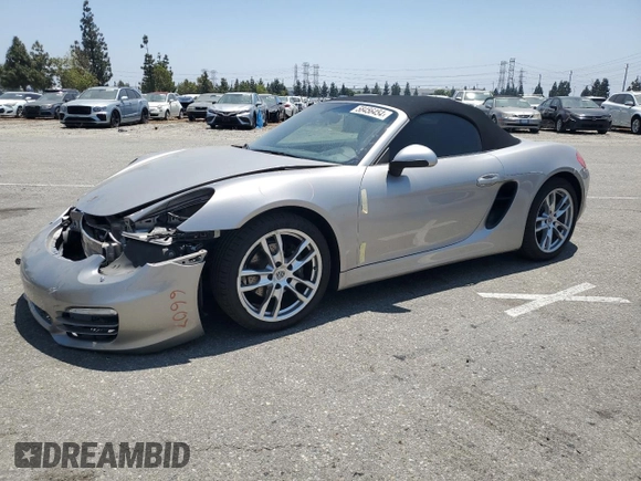 2013 Porsche Boxster z VIN WP0CA2A86DS113911, wystawiony jako Copart lot #58456454 z przebiegiem 101 149 mil mil oraz Szkoda całkowita • Salvage title. Historia ofert i sprzedaży dostępna na DreamBid. Obrazek 1.