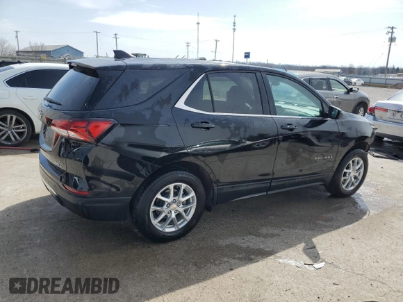 2023 Chevrolet Equinox LT with VIN 3GNAXTEG2PL259908, listed as a Copart auction lot 48531345 with 14,671 mi miles and Salvage title. Bid and sale history available at DreamBid. Image 3.