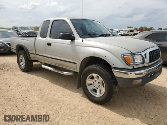 2001 Toyota Tacoma PreRunner with VIN 5TESM92N31Z735678, listed as a Copart auction lot 55199625 with 175,884 mi miles and Salvage title. Bid and sale history available at DreamBid. Image 4.