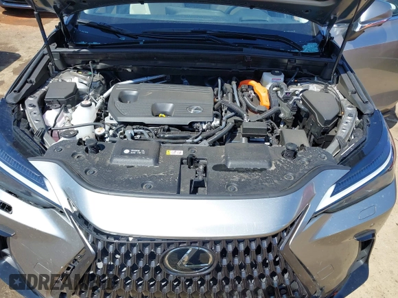 2025 Lexus NX with VIN JTJHKCEZ1S2049993, listed as a IAAI auction lot 41999283 with 2,825 mi miles. Bid and sale history available at carsss.com. Image 10.