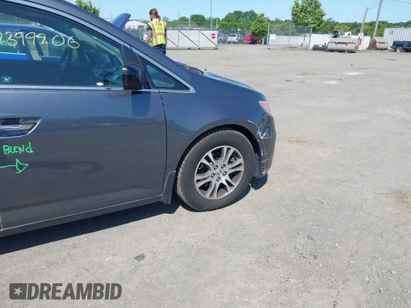 2011 Honda Odyssey EX с VIN 5FNRL5H46BB009440, выставлен на аукционе IAAI как лот 42399206 с пробегом 95 943 миль миль и . История ставок и продаж доступна на DreamBid. Изображение 18.