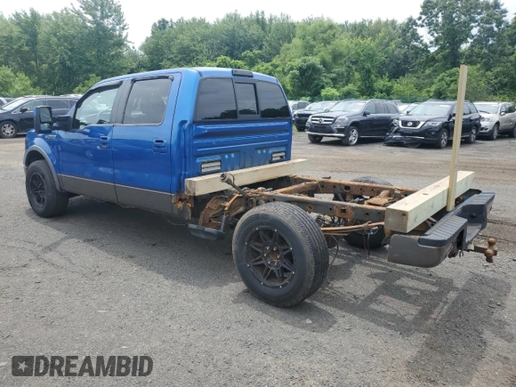 2010 Ford F-150 XL with VIN 1FTFW1EV3AFD05879, listed as a Copart auction lot 62861385 with 214,540 mi miles and Clean title. Bid and sale history available at DreamBid. Image 2.