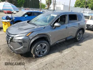2025 Nissan Rogue SV with VIN 5N1BT3BAXSC810384, listed as a Copart auction lot 54166065 with 4,757 mi miles and Clean Title. Bid and sale history available at DreamBid. Image 1.