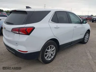 2024 Chevrolet Equinox LT with VIN 3GNAXKEG1RS245937, listed as a IAAI auction lot 42028845 with 27,166 mi miles. Bid and sale history available at carsss.com. Image 4.