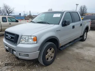 2005 Ford F-150 XLT with VIN 1FTPW14505KC98909, listed as a IAAI auction lot 41905480 with 174,198 mi miles. Bid and sale history available at carsss.com. Image 2.