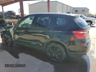 2017 BMW X3 xDrive28i with VIN 5UXWX9C35H0W80200, listed as a Copart auction lot 43556204 with 80,252 mi miles and Clean Title. Bid and sale history available at DreamBid. Image 2.