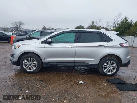 2018 Ford Edge SEL with VIN 2FMPK4J83JBB47090, listed as a IAAI auction lot 41531957 with 107,728 mi miles. Bid and sale history available at carsss.com. Image 14.