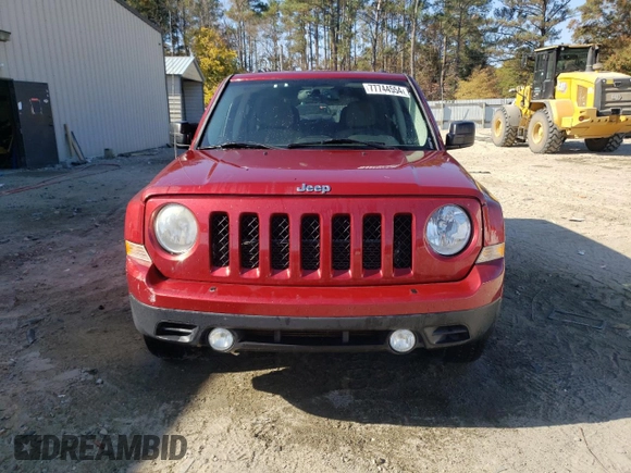 2012 Jeep Patriot Sport with VIN 1C4NJRBBXCD525330, listed as a Copart auction lot 77744554 with 170,549 mi miles and Salvage Title. Bid and sale history available at carsss.com. Image 5.