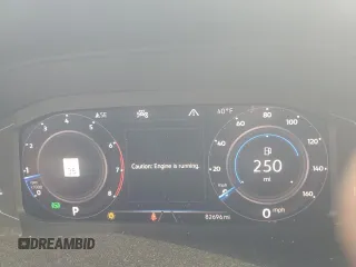 2020 Volkswagen Atlas SEL with VIN 1V2ME2CA6LC232008, listed as a Copart auction lot 84669244 with 82,696 mi miles and Salvage title. Bid and sale history available at DreamBid. Image 9.