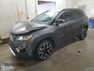 2018 Jeep Compass Limited with VIN 3C4NJCCBXJT318911, listed as a Copart auction lot 42123395 with 139,024 mi miles and Salvage Title. Bid and sale history available at carsss.com. Image 1.