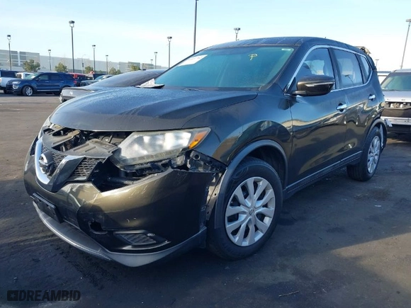 2015 Nissan Rogue SV with VIN 5N1AT2MT8FC905598, listed as a IAAI auction lot 41697762 with 85,283 mi miles. Bid and sale history available at carsss.com. Image 2.