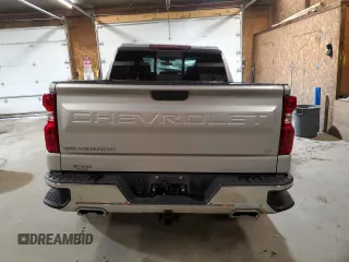 2021 Chevrolet Silverado 1500 LT with VIN 1GCUYDET7MZ189364, listed as a Copart auction lot 83986924 with 0 mi miles and Salvage Title. Bid and sale history available at carsss.com. Image 6.
