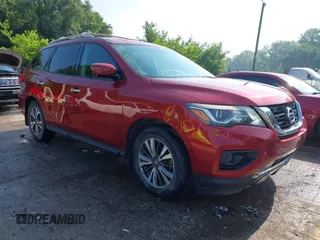 2017 Nissan Pathfinder Platinum with VIN 5N1DR2MNXHC645902, listed as a IAAI auction lot 42396546 with 123,608 mi miles and . Bid and sale history available at DreamBid. Image 1.