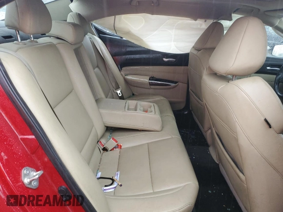 2017 Acura TLX with VIN 19UUB1F3XHA003742, listed as a Copart auction lot 47879745 with 0 mi miles and Salvage Title. Bid and sale history available at carsss.com. Image 10.