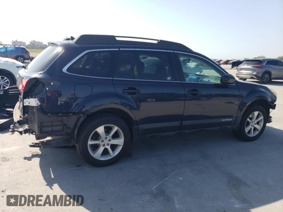 2014 Subaru Outback Premium with VIN 4S4BRBCC2E3257100, listed as a Copart auction lot 52623895 with 96,620 mi miles and Salvage Title. Bid and sale history available at DreamBid. Image 3.