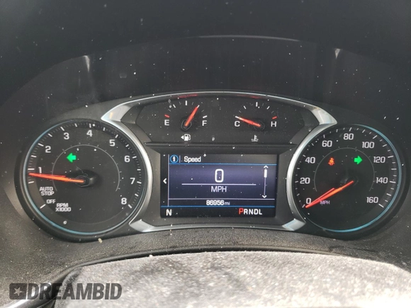 2019 Chevrolet Equinox LT with VIN 2GNAXKEV6K6196673, listed as a Copart auction lot 52433565 with 86,956 mi miles and Clean Title. Bid and sale history available at DreamBid. Image 9.