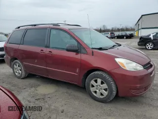 2005 Toyota Sienna CE with VIN 5TDZA23C25S264170, listed as a Copart auction lot 54058345 with 103,339 mi miles and Clean Title. Bid and sale history available at carsss.com. Image 4.