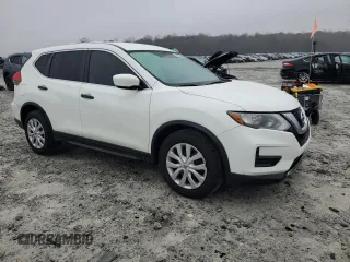 2017 Nissan Rogue SV with VIN KNMAT2MT6HP545408, listed as a Copart auction lot 43264485 with 115,208 mi miles and Salvage Title. Bid and sale history available at carsss.com. Image 4.