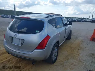 2007 Nissan Murano SL with VIN JN8AZ08T27W511679, listed as a IAAI auction lot 41511340 with 156,780 mi miles. Bid and sale history available at carsss.com. Image 4.