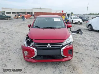 2024 Mitsubishi Mirage ES with VIN ML32AUHJ6RH014416, listed as a IAAI auction lot 42087384 with 17,209 mi miles. Bid and sale history available at carsss.com. Image 13.