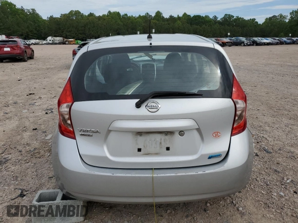 2015 Nissan Note S Plus with VIN 3N1CE2CP9FL377296, listed as a Copart auction lot 56230955 with 121,213 mi miles and Salvage title. Bid and sale history available at DreamBid. Image 6.