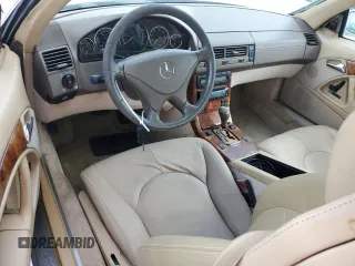 1999 Mercedes-Benz SL-Class with VIN WDBFA68F0XF183277, listed as a Copart auction lot 44155525 with 0 mi miles and Clean Title. Bid and sale history available at carsss.com. Image 8.