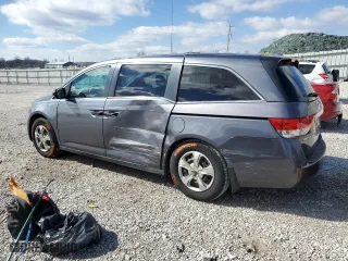 2014 Honda Odyssey LX with VIN 5FNRL5H20EB070737, listed as a Copart auction lot 47540145 with 151,468 mi miles and Salvage Title. Bid and sale history available at carsss.com. Image 2.