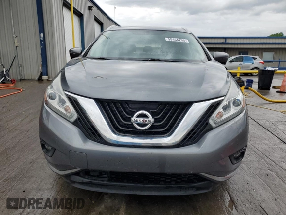 2018 Nissan Murano S z VIN 5N1AZ2MG3JN143098, wystawiony jako Copart lot #55464205 z przebiegiem 98 243 mil mil oraz Szkoda całkowita • Salvage title. Historia ofert i sprzedaży dostępna na DreamBid. Obrazek 5.