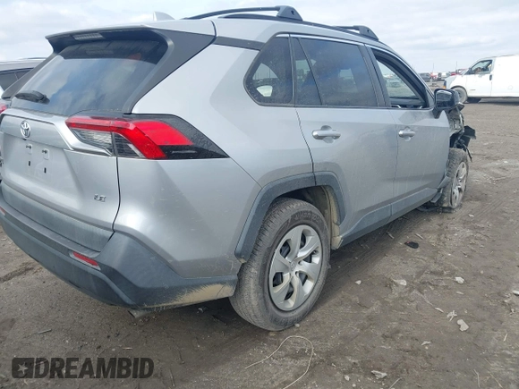 2019 Toyota RAV4 LE with VIN 2T3H1RFV1KW034812, listed as a IAAI auction lot 41016776 with 101,219 mi miles. Bid and sale history available at carsss.com. Image 4.