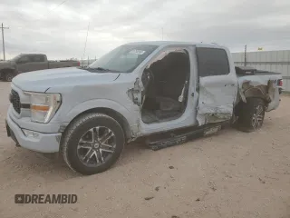 2022 Ford F-150 XL with VIN 1FTFW1E5XNKD50394, listed as a Copart auction lot 51758295 with Not provided miles and Salvage title. Bid and sale history available at DreamBid. Image 1.