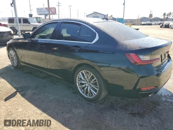 2024 BMW 3 Series 330i with VIN 3MW69FF06R8E43540, listed as a Copart auction lot 46047695 with 8,352 mi miles and Salvage Title. Bid and sale history available at carsss.com. Image 2.