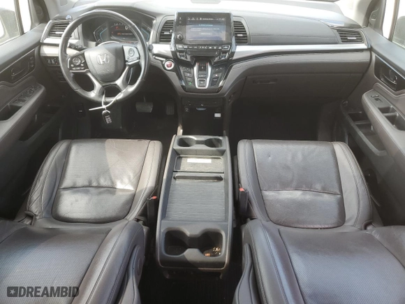 2018 Honda Odyssey Elite with VIN 5FNRL6H91JB050607, listed as a Copart auction lot 44407085 with 144,703 mi miles and Salvage Title. Bid and sale history available at carsss.com. Image 8.