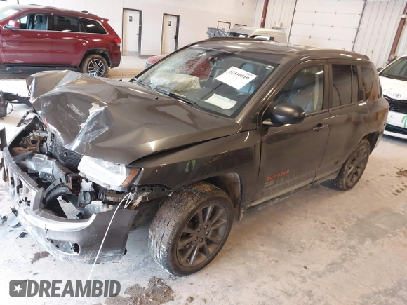 2016 Jeep Compass Sport with VIN 1C4NJDBB3GD805857, listed as a IAAI auction lot 42330519 with 135,578 mi miles and . Bid and sale history available at DreamBid. Image 17.