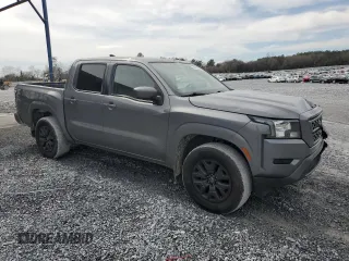 2022 Nissan Frontier SV with VIN 1N6ED1EK6NN633510, listed as a Copart auction lot 48550925 with 123,304 mi miles and Salvage title. Bid and sale history available at DreamBid. Image 4.