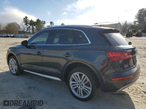 2018 Audi Q5 Premium Plus with VIN WA1BNAFY0J2110561, listed as a Copart auction lot 49901515 with 68,300 mi miles and Salvage Title. Bid and sale history available at carsss.com. Image 2.
