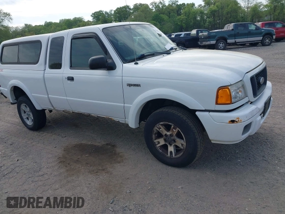 2004 Ford Ranger XL Fleet with VIN 1FTZR45E64PA52528, listed as a IAAI auction lot 42183045 with 103,324 mi miles. Bid and sale history available at carsss.com. Image 1.