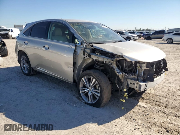 2015 Lexus RX 450h with VIN 2T2ZB1BA1FC002234, listed as a Copart auction lot 88215845 with 59,924 mi miles and Salvage Title. Bid and sale history available at DreamBid. Image 4.