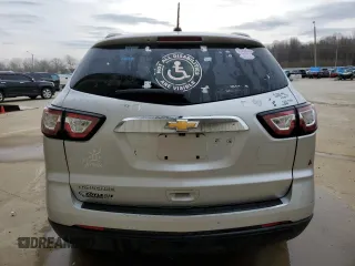 2017 Chevrolet Traverse LS with VIN 1GNKRFED6HJ353661, listed as a Copart auction lot 49621185 with 140,971 mi miles and Clean Title. Bid and sale history available at carsss.com. Image 6.