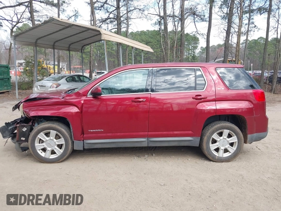 2012 GMC Terrain SLE-1 with VIN 2GKFLREK8C6358186, listed as a IAAI auction lot 41842769 with 190,527 mi miles. Bid and sale history available at carsss.com. Image 14.