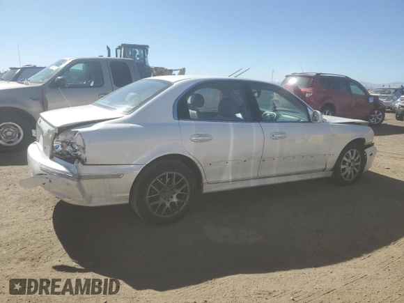 2004 Hyundai Sonata GLS with VIN KMHWF35H64A074656, listed as a Copart auction lot 47473725 with 202,613 mi miles and Salvage Title. Bid and sale history available at carsss.com. Image 3.