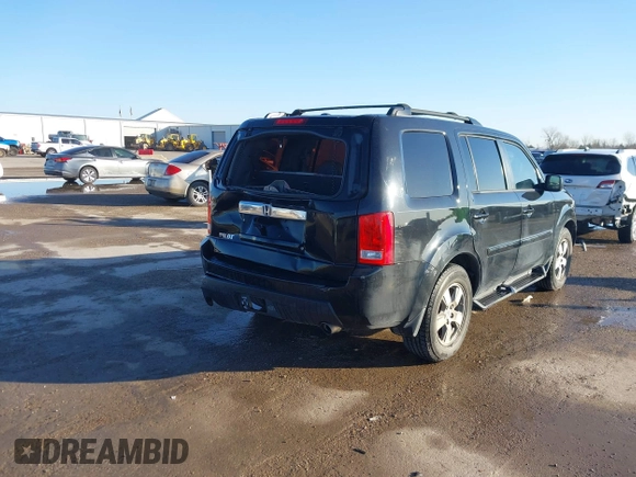 2011 Honda Pilot EX-L z VIN 5FNYF3H75BB027428, wystawiony jako IAAI lot #41759137 z przebiegiem 196 728 mil mil oraz . Historia ofert i sprzedaży dostępna na DreamBid. Obrazek 4.