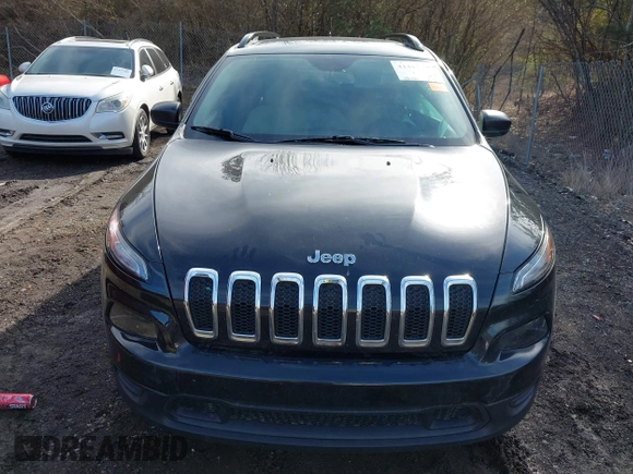2016 Jeep Cherokee Sport with VIN 1C4PJLAS9GW208334, listed as a IAAI auction lot 41449928 with 163,826 mi miles and . Bid and sale history available at DreamBid. Image 12.
