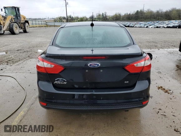 2014 Ford Focus SE with VIN 1FADP3F24EL302233, listed as a Copart auction lot 50596735 with 163,675 mi miles and Salvage Title. Bid and sale history available at carsss.com. Image 6.