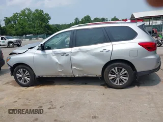 2019 Nissan Pathfinder S with VIN 5N1DR2MM8KC622567, listed as a IAAI auction lot 42404897 with 87,955 mi miles and . Bid and sale history available at DreamBid. Image 14.