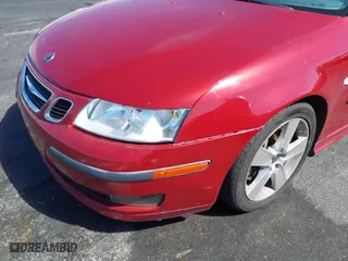 2007 Saab 9-3 Aero with VIN YS3FH41U771012168, listed as a IAAI auction lot 42100750 with 118,970 mi miles. Bid and sale history available at carsss.com. Image 6.
