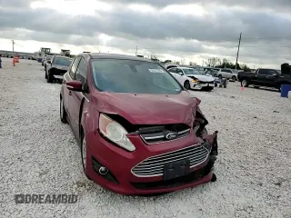 2013 Ford C-Max SEL with VIN 1FADP5BU3DL550877, listed as a Copart auction lot 53393705 with 184,879 mi miles and Salvage Title. Bid and sale history available at carsss.com. Image 12.