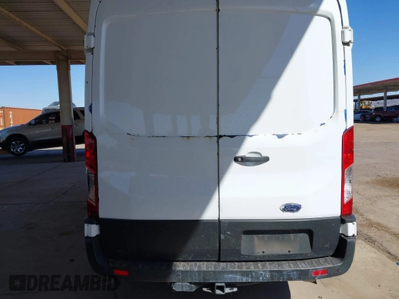2023 Ford Transit Cargo with VIN 1FTBR1C80PKA15201, listed as a IAAI auction lot 41842600 with 19,052 mi miles. Bid and sale history available at carsss.com. Image 16.
