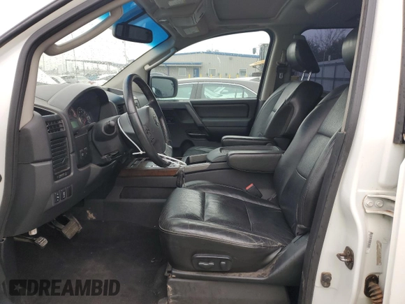 2011 Nissan Titan Pro-4X z VIN 1N6AA0EC6BN307938, wystawiony jako Copart lot #43291565 z przebiegiem 102 639 mil mil oraz Tytuł czysty. Historia ofert i sprzedaży dostępna na DreamBid. Obrazek 7.